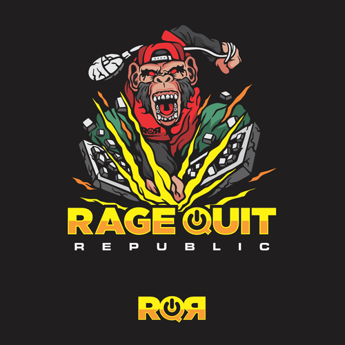 Rage Quit Games - Branding on Behance