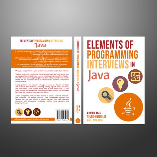 Best Selling Book in Computer Science Needs a New Cover Design by HENRY Designs™