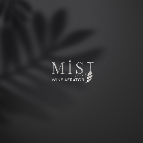 Wine Mist Logo Design by Stebelska Design