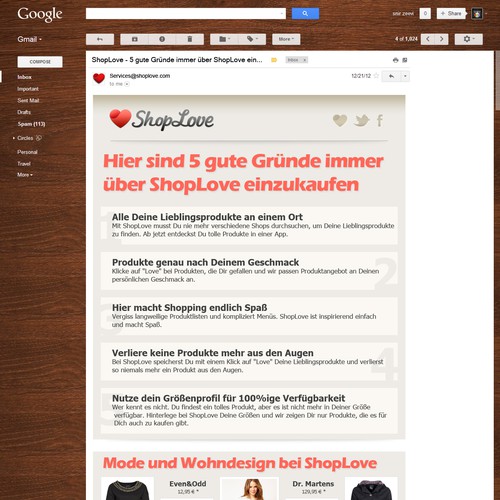 Proposta di design per un contest della categoria Pagina di social media realizzata da Snirz