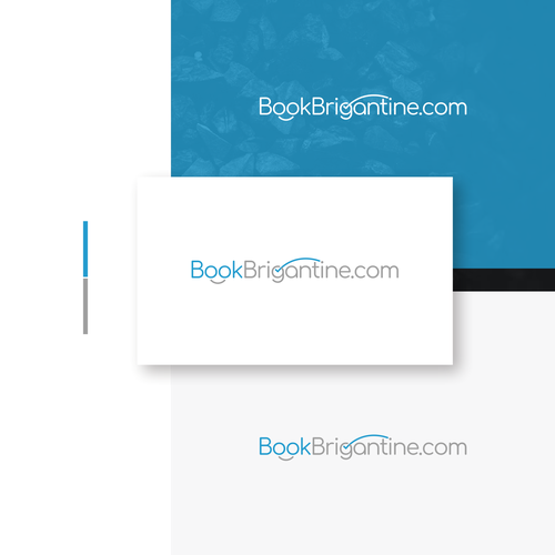 BookBrigantine.com Simple Vacation Rental Logo Design by ojietz