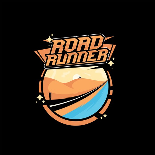 Boat, Desert, Bike , Drag Races... RoadRunnerkwt Logo Design by inwin