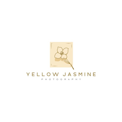 Yellow Jasmine Photography Logo Design Design von GinaLó