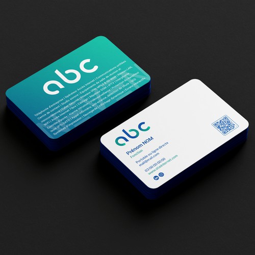 Business card contest entry by Roni_