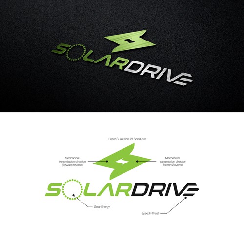 Logo design for new CRM, SolarDrive Design by p u t r a z