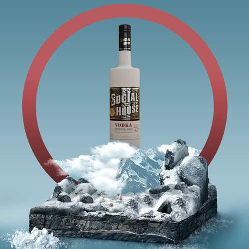 Seeking  Creative Ad for Premium Vodka!! Design by Max63