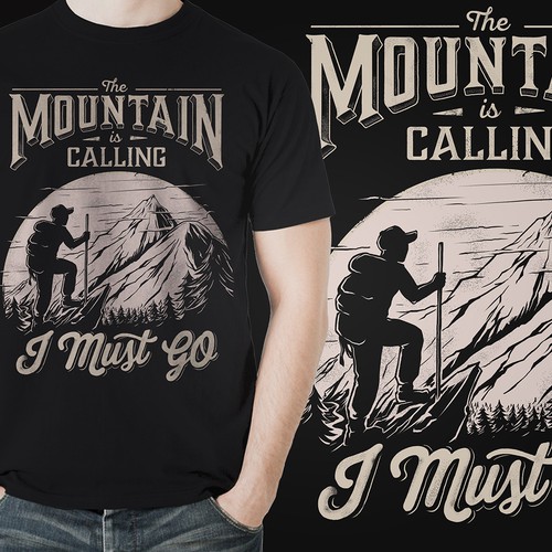 +++ Create a cool vintage retro design for Mountain outdoor Adventure - Multiple Winner possible +++
