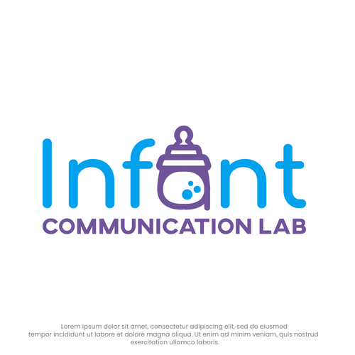 design a cute and fun logo for a baby research lab! Design by ChemcoRD