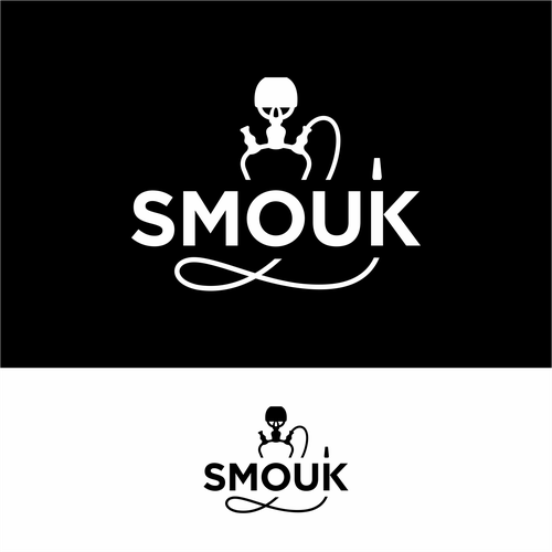 Design a logo for a modern luxury shisha/hookah bar. Design by J4$on