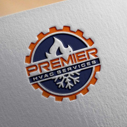 LOGO for HVAC Company (Air-conditioning, cooling and heating) Design by 7statis