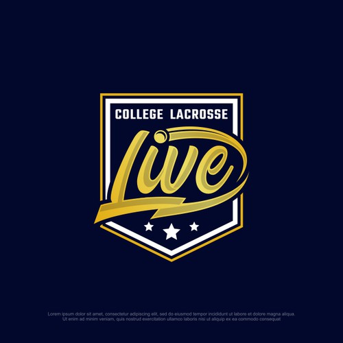 College Lacrosse Series Design by Novo_ime