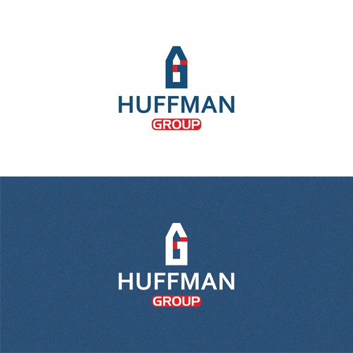 Huffman Group Logo Design by Elnur Isakov