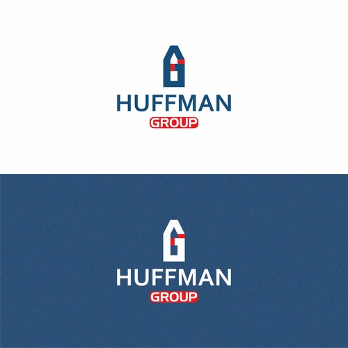 Huffman Group Logo Design by Elnur Isakov