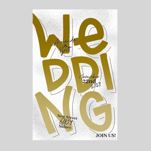 Card or invitation contest entry by Amanda Mafra