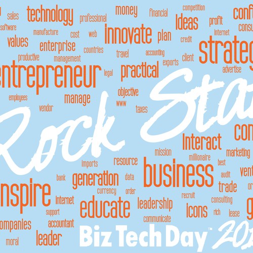 Give us your best creative design! BizTechDay T-shirt contest Design by CountryG