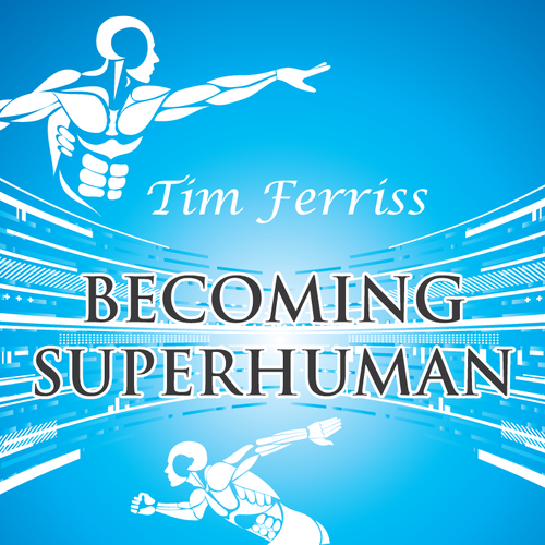 "Becoming Superhuman" Book Cover Design by princemac