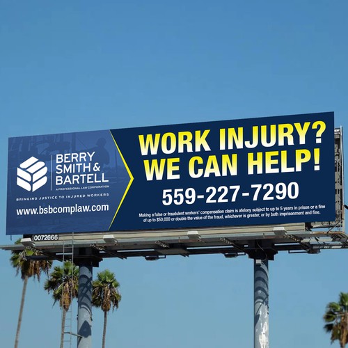 Law Firm Billboard Design by Deep@rt