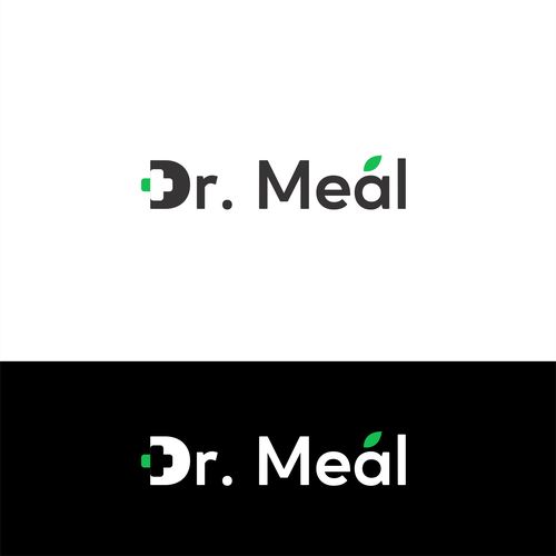 Meal Replacement Powder - Dr. Meal Logo Réalisé par Elesense