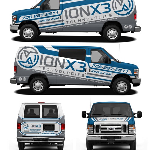 Bring our LOGO to LIFE on our Van in Athens! Design by aricaturrash