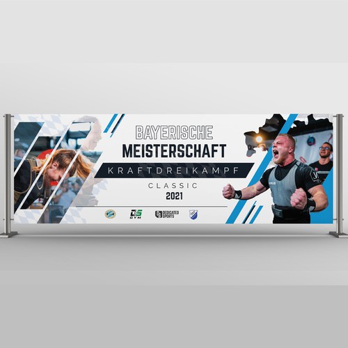 Unique, modern banner design for print - sports competition Design von David©S