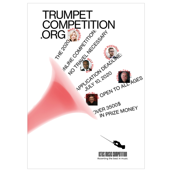 poster for a trumpet competition