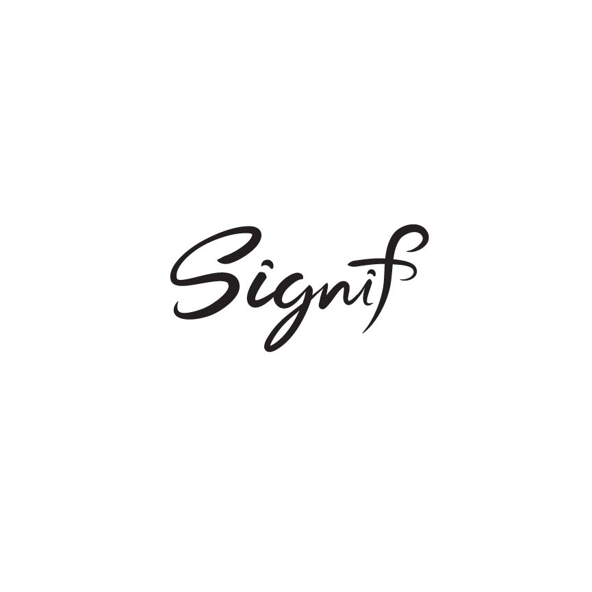 Signature logo with the title 'Signif'