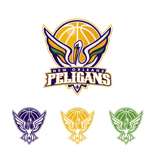 99designs community contest: Help brand the New Orleans Pelicans!! Design von OnQue