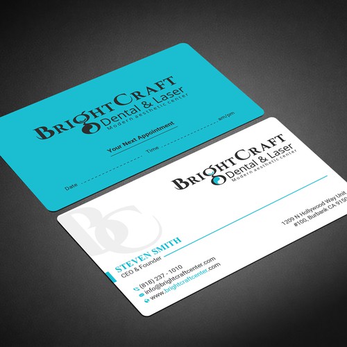 Modern Dental and Medical SPA business card Réalisé par prosenjit_P