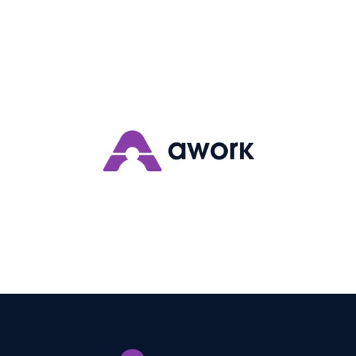New logo for AI-based productivity software "awork" Diseño de Lumbeard