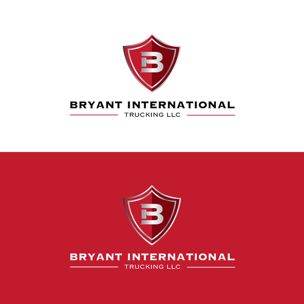Powerfull logo for Transportation company