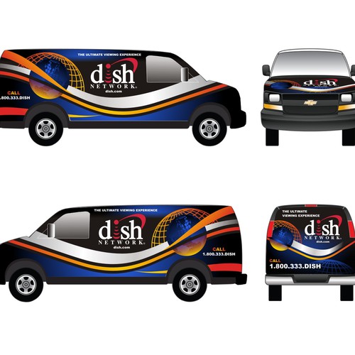 V&S 002 ~ REDESIGN THE DISH NETWORK INSTALLATION FLEET デザイン by IronBits