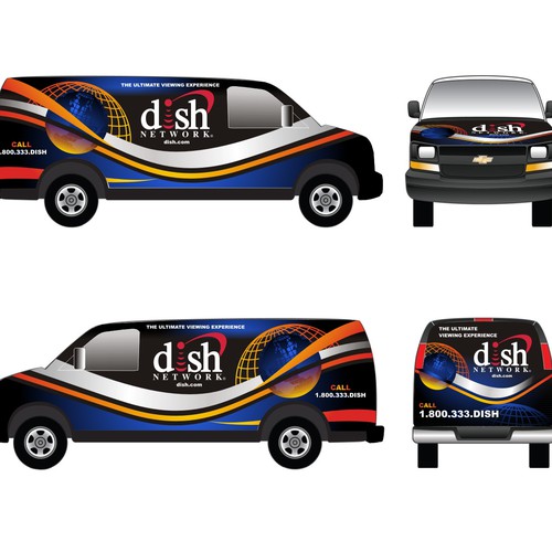 V&S 002 ~ REDESIGN THE DISH NETWORK INSTALLATION FLEET Design by IronBits