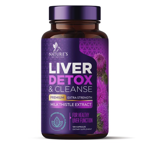 Natural Liver Detox & Cleanse Design Needed for Nature's Nutrition デザイン by gs-designs
