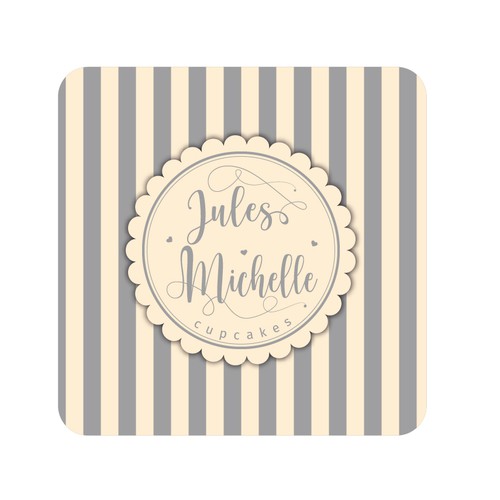 Design a cupcake packaging label Design by mademoiselle coco