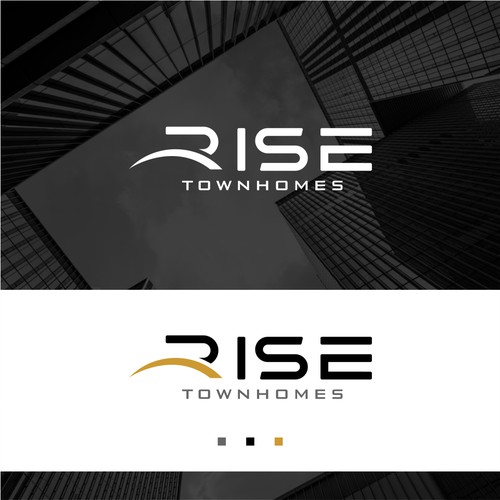 Design modern logo for upscale townhome community. Design by ElVano_Eiji ✔