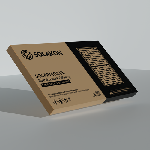 Create a nice Packaging Design for Solar Panels Design by 3D_NBL