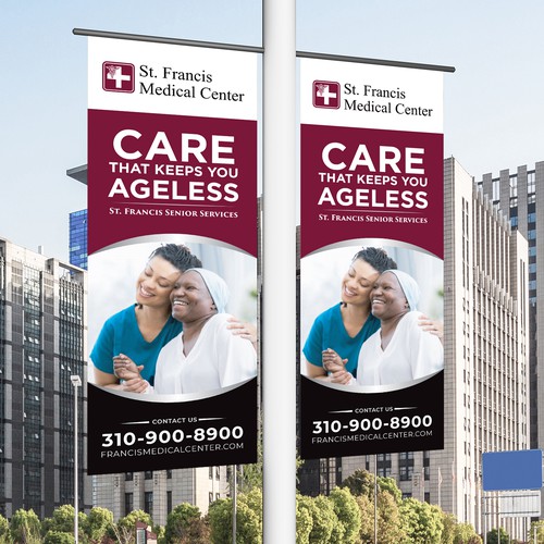 Design a banner that attracts older adults & families to use our specialized senior care & services Design réalisé par Sketch Media™