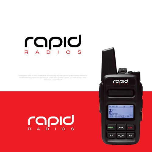 Masculine and Hip design for Walkie Talkie Brand Design by Half-Tone™