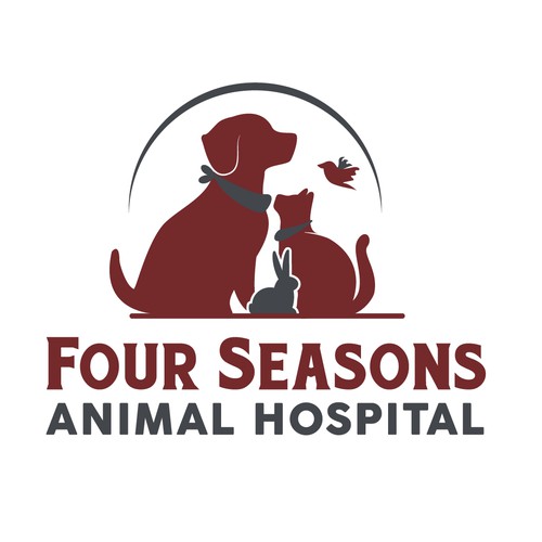 Animal hospital needs bold new logo. Design by sikandar@99