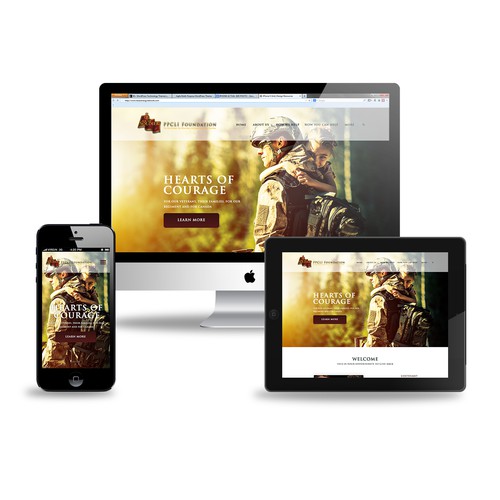 PPCLI Foundation website Diseño de Infinityデザイナー