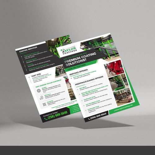 We are a new powder coating company needing to stand out from the rest. Design by *FBCTechnologies*