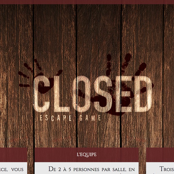 Closed - Escape Game