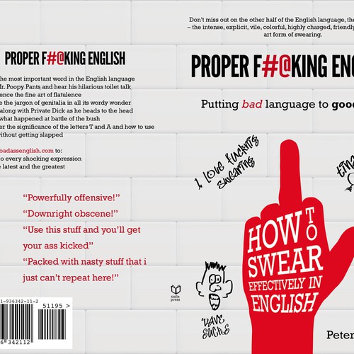 New book cover wanted for Exile Press' - "Proper F*cking English" Design by rossSP