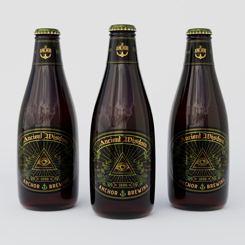 Fun project for America's oldest craft brewery, Anchor Brewing Co.! Design by Kreont™