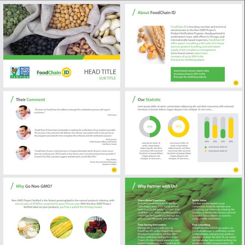 FoodChain ID PowerPoint Template | PowerPoint template contest