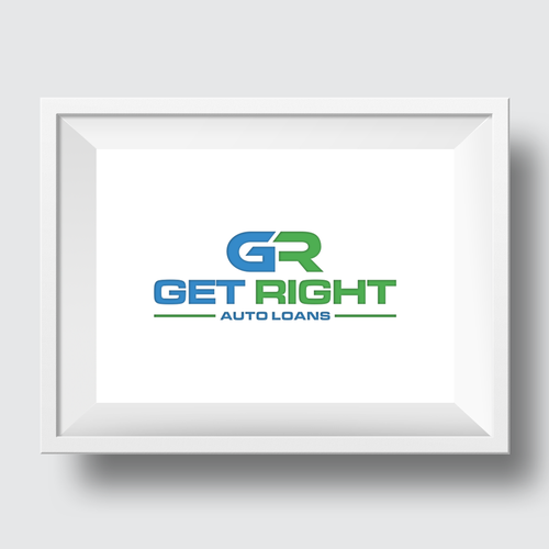 Get Right Auto Loans Logo Design by A_man slmt™
