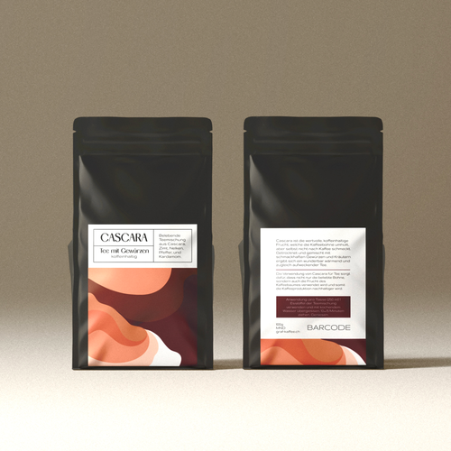 Diseño de Cascara tea label de just.chaosofart