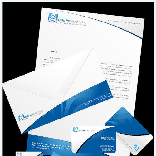 "Logo with Letterhead & BCard for IT & Engineering Consulting Company Réalisé par ulahts