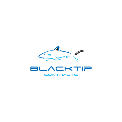 Simple shark logo design for real estate contracts software company Design by depra