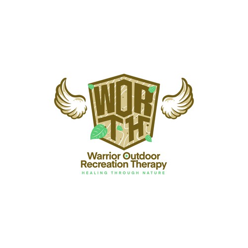 コンペ「Warrior Outdoor Recreation Therapy - WORTH Logo Design Contest」のデザイン by namanamaさん 